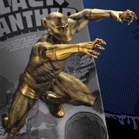 Black Panther Volume 1 #7 (Gilt) Figurine