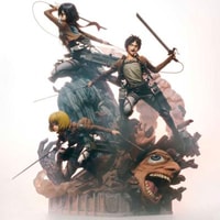Eren, Mikasa, & Armin