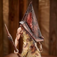 Silent Hill Red Pyramid Thing Statues 