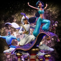The Aladdin and Jasmine 1:10 Art Scale Statue by Iron