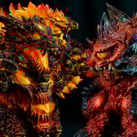 Turtle Demon Vinyl Statue by ARCO | Sideshow Collectibles