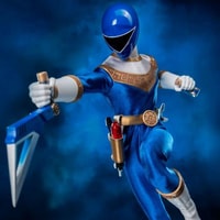 クリスマスツリー特価！ Ranger Zeo III Threezero by Figure Scale Sixth Blue デュエルマスターズ