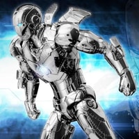 DLX Iron Man Mark 2 (Chrome Edition) Action Figure by threezero