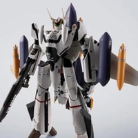 VF-0S Phoenix (Roy Focker Use) + QF-2200D-B Ghost Action Figure
