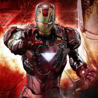 DLX Iron Man Mark 6 (Battle Damaged) Action Figure by threezero