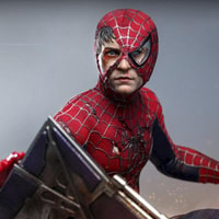 Hot Toys スパイダーマン バトリングバージョン MMS625欠品あり Hot Toys MMS625 Spider-Man Battling Version 1/6 action Figure's