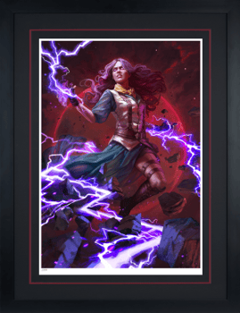 Yasha Nydoorin: Champion of the Stormlord Fine Art Print by Robson Michel