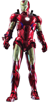 Figura Armable A Escala Hot Toys Marvel Iron Man