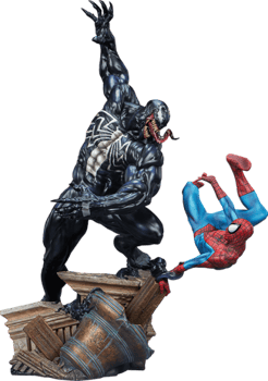 Figurine Spider-Man Peter Parker Par Quantum Mechanix - Mini-Q - Univers Marvel - Occasion