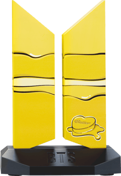 Premium BTS Logo: Butter Edition