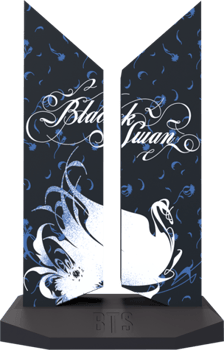 Premium BTS Logo: Black Swan Edition