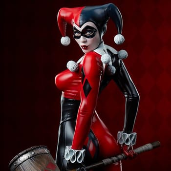 Harley Quinn Unleashed 1:10 Art Scale Statue by Iron Studios