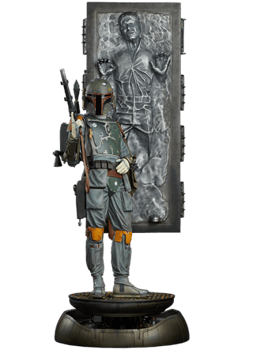 Boba Fett and Han Solo in Carbonite