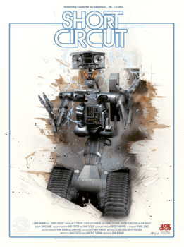Short Circuit Short Circuit 40th Anniversary Poster & Mini Print Set Movie Poster 