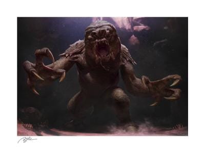 Star Wars The Rancor Art Print 