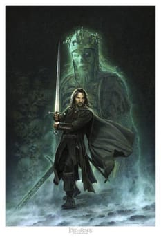 The Lord of the Rings The Clash of Kings Art Print 