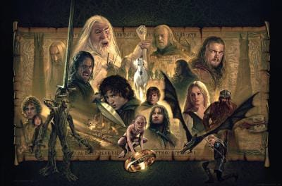 The Lord of the Rings The Two Towers Art Print 