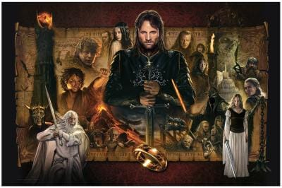 The Lord of the Rings The Return of the King Art Print 