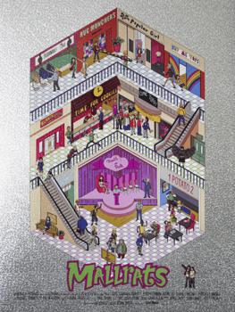 Mallrats Movie Poster (Magic Eye Foil Variant)