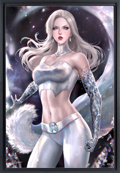 Marvel Emma Frost Art Print 