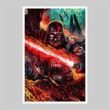Star Wars Darth Vader™: Dark Lord's Fury Art Print 