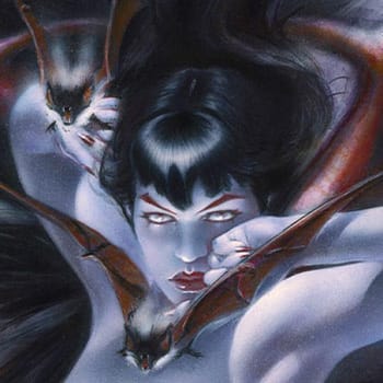 Bettie Page Bettie Page: Carpe Noctem Art Print 