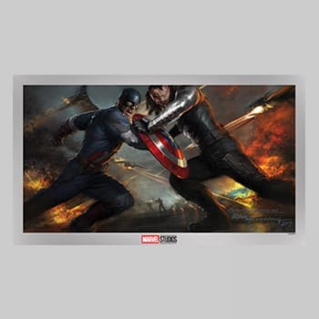 Captain America: The Winter Soldier (Metallic Silver Variant)