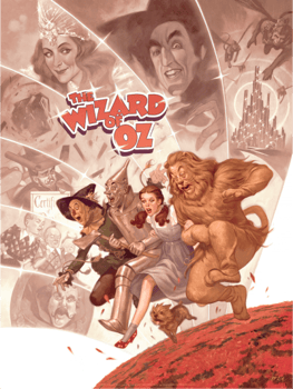 The Wizard of Oz The Wizard of Oz (No Place Like Home Variant) Movie Poster 