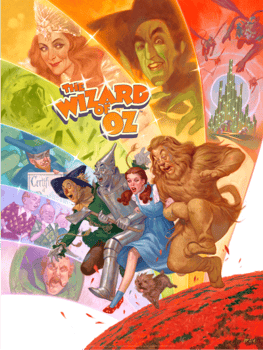The Wizard of Oz The Wizard of Oz (Over the Rainbow) Movie Poster 