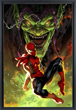 Marvel Spider-Man vs Green Goblin Art Print 