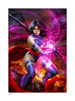 Marvel Psylocke Art Print 