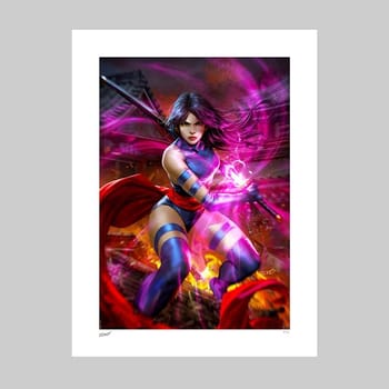 Marvel Psylocke Art Print 