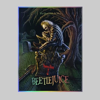 Beetlejuice Beetlejuice: The Ghost with the Most (Holofoil Variant) Movie Poster 