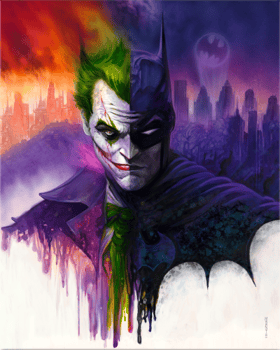 DC Comics Two of a Kind Art Print 