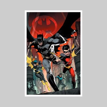 DC Comics Batman: The Adventures Continue Art Print 