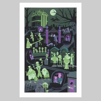 Disney 999 Happy Haunts Art Print 