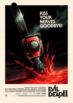 Evil Dead II Evil Dead II Editions Variant Movie Poster 