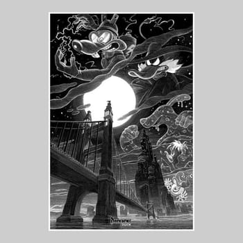 Disney Darkwing Duck "The Terror That Flaps in The Night" Art Print 