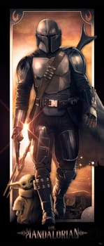 Star Wars Star Wars™: The Mandalorian Movie Poster 