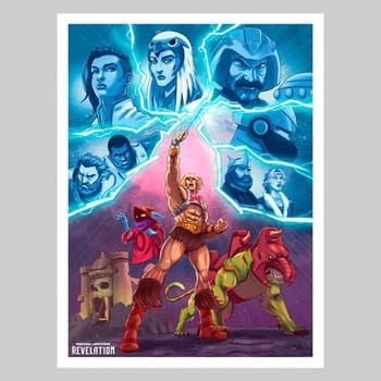 Masters of the Universe Revelation: Heroes Art Print 