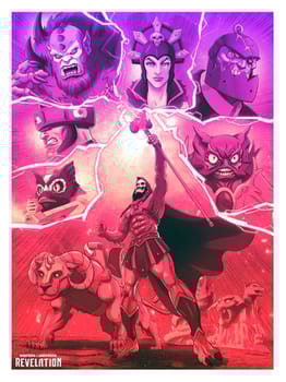 Masters of the Universe Revelation: Villains Variant Art Print 
