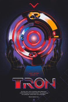 Tron (Primary Edition) Art Print By Cyclops Print Works