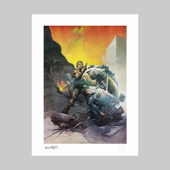 Frank Frazetta The Gauntlet Art Print 