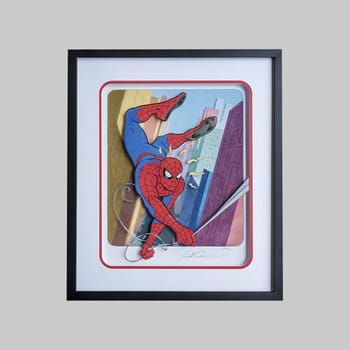 Marvel Lookout, It's Spider-Man! Art Print 