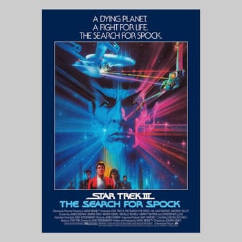 Star Trek Star Trek III: The Search For Spock Editions Variant Movie Poster 