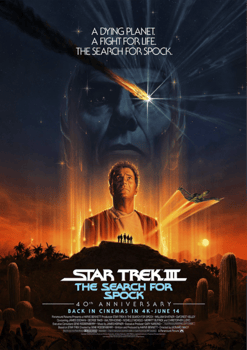 Star Trek Star Trek III: The Search for Spock Editions Variant Movie Poster 
