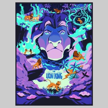 Disney The Lion King: Circle of Life 30th Anniversary Movie Poster 