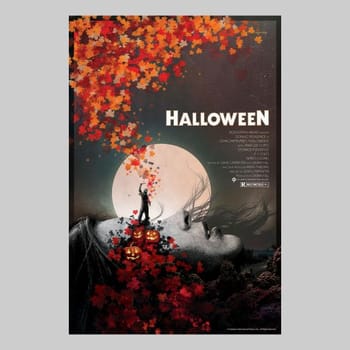 Halloween Halloween By Edgar Ascensão (Pearlescent) Movie Poster 