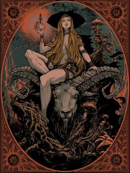 Sideshow Originals The Witch of the Woods Art Print 