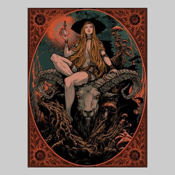 Sideshow Originals The Witch of the Woods Art Print 